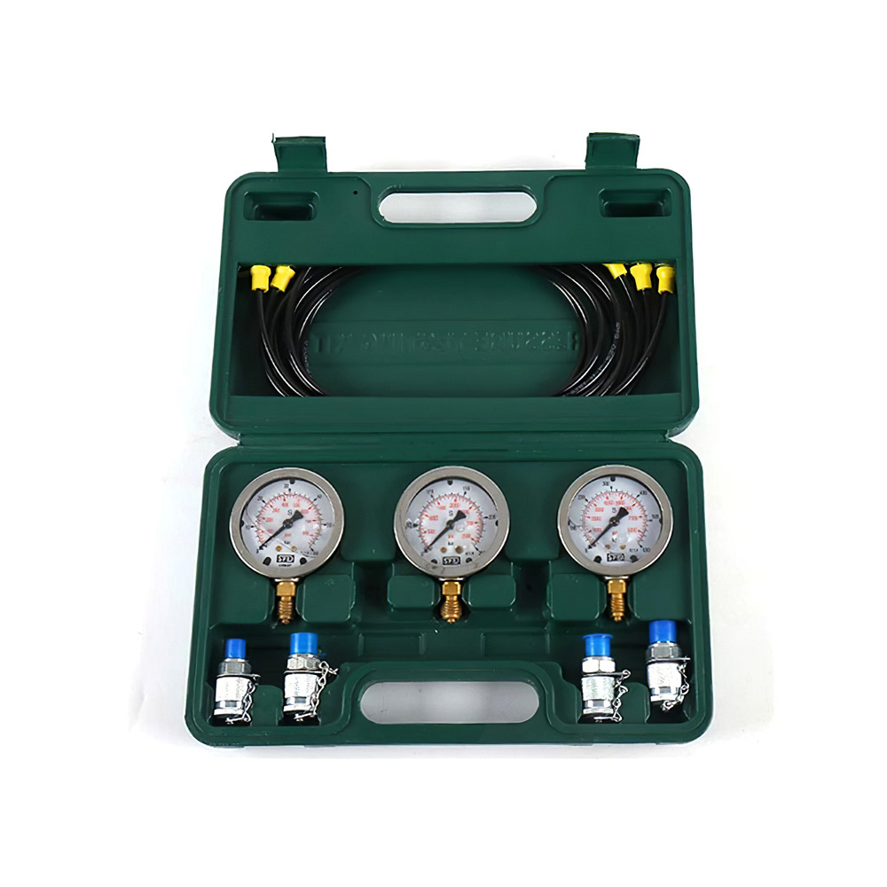 Common Hydraulic Pressure Testing Kit Excavator Hydraulic Gauge Kit